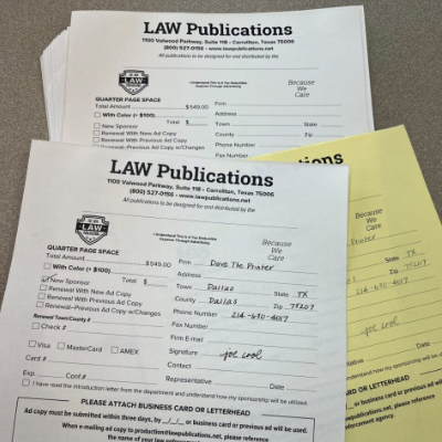 Carbonless Order Form by Dave the Printer Dallas