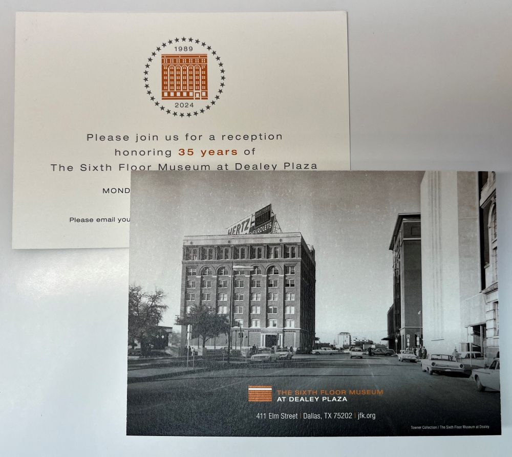 JFK Postcard Announcement