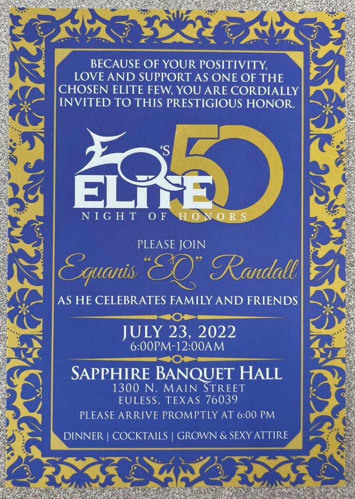 Elite Invite Announcement